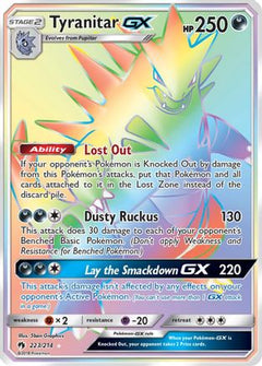 Tyranitar GX (223/214) [Sun & Moon: Lost Thunder]-1