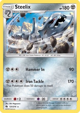 Steelix (125/214) [Sun & Moon: Lost Thunder]-1