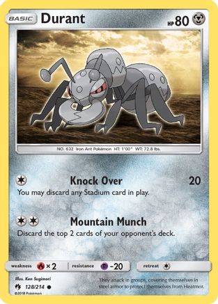 Durant (128/214) [Sun & Moon: Lost Thunder]-1