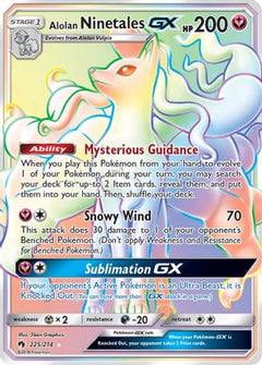 Alolan Ninetales GX (225/214) [Sun & Moon: Lost Thunder]-1