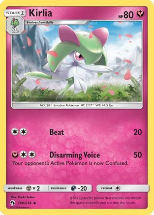 Kirlia (140/214) [Sun & Moon: Lost Thunder]-1