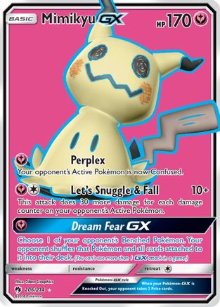 Mimikyu GX (206/214) [Sun & Moon: Lost Thunder]-1