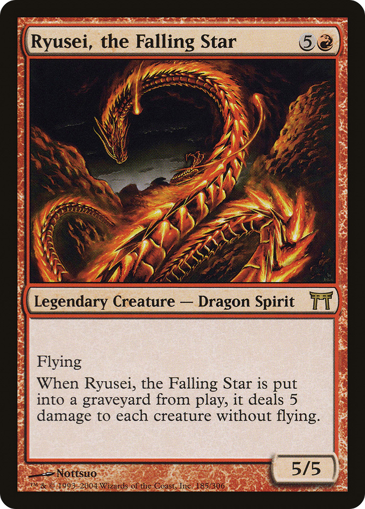 Ryusei, the Falling Star [Champions of Kamigawa]-1