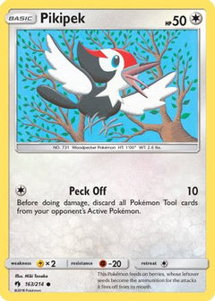 Pikipek (163/214) [Sun & Moon: Lost Thunder]-1