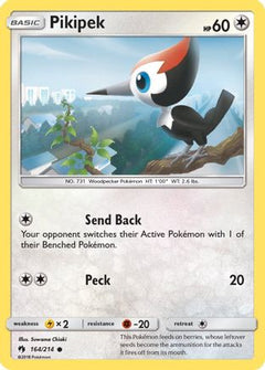 Pikipek (164/214) [Sun & Moon: Lost Thunder]-1
