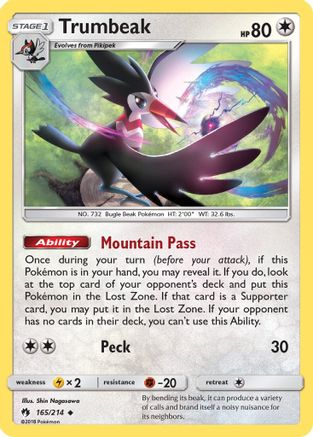 Trumbeak (165/214) [Sun & Moon: Lost Thunder]-1