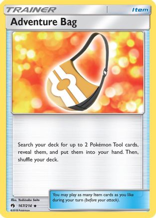 Adventure Bag (167/214) [Sun & Moon: Lost Thunder]-1