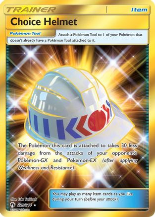 Choice Helmet (229/214) [Sun & Moon: Lost Thunder]-1