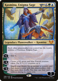 Kasmina, Enigma Sage [Strixhaven: School of Mages]-1