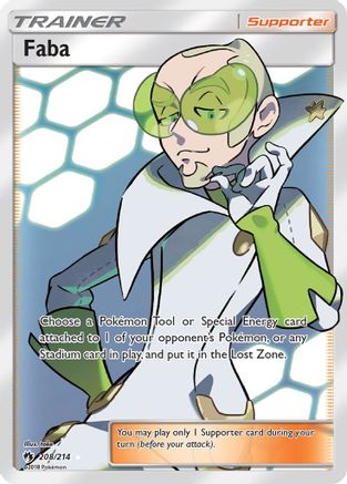 Faba (208/214) [Sun & Moon: Lost Thunder]-1