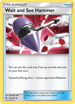 Wait and See Hammer (192/214) [Sun & Moon: Lost Thunder]-1