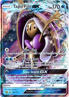 Tapu Fini GX (39a/147) [Alternate Art Promos]-1