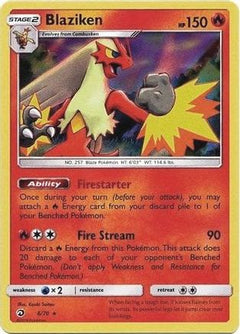 Blaziken (6/70) (Theme Deck Exclusive) [Sun & Moon: Dragon Majesty]-1
