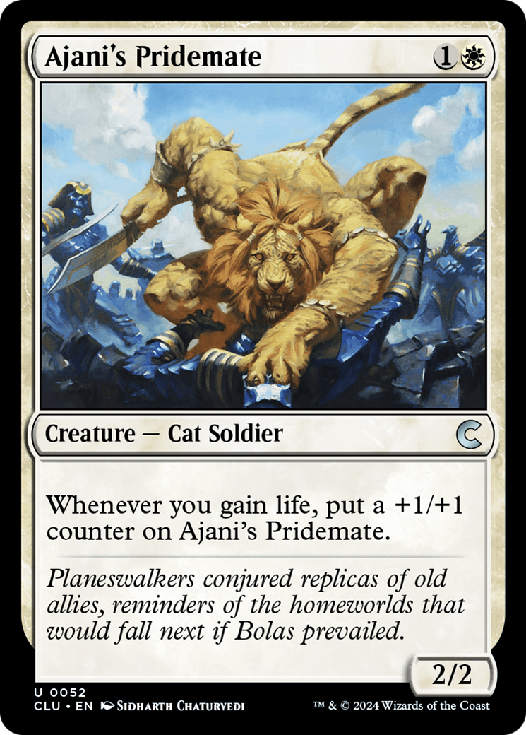 Ajani's Pridemate [Ravnica: Clue Edition]-1