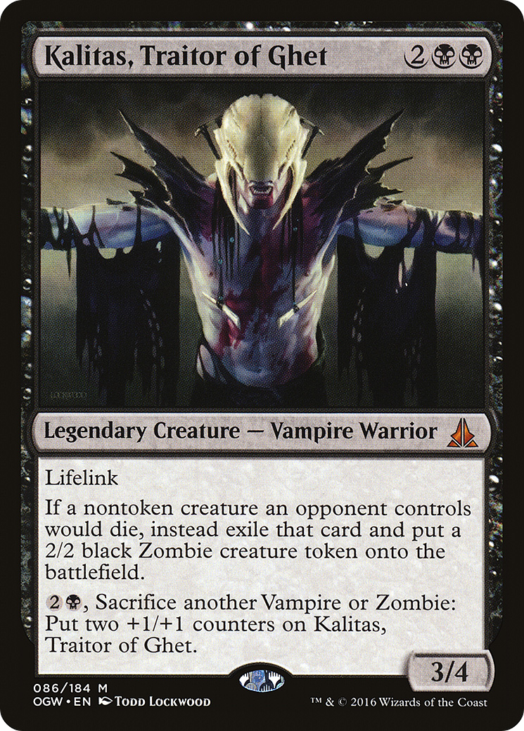 Kalitas, Traitor of Ghet [Oath of the Gatewatch]-1