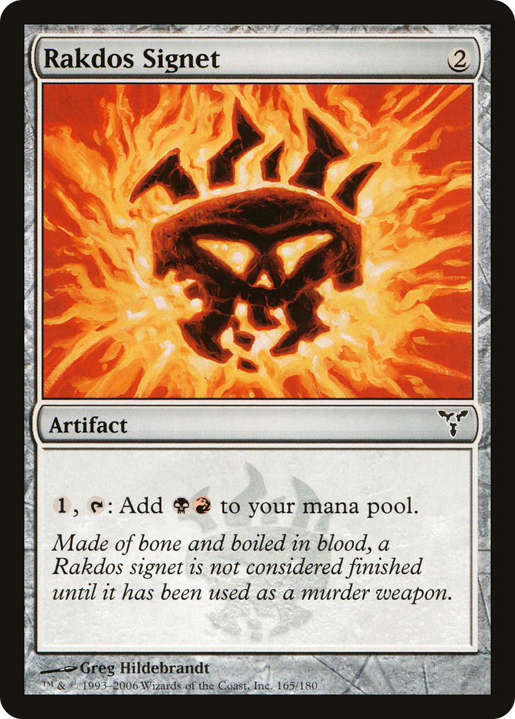 Rakdos Signet [Dissension]-1