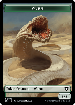 Wurm (TCMM-073) - Commander Masters Tokens Foil-1