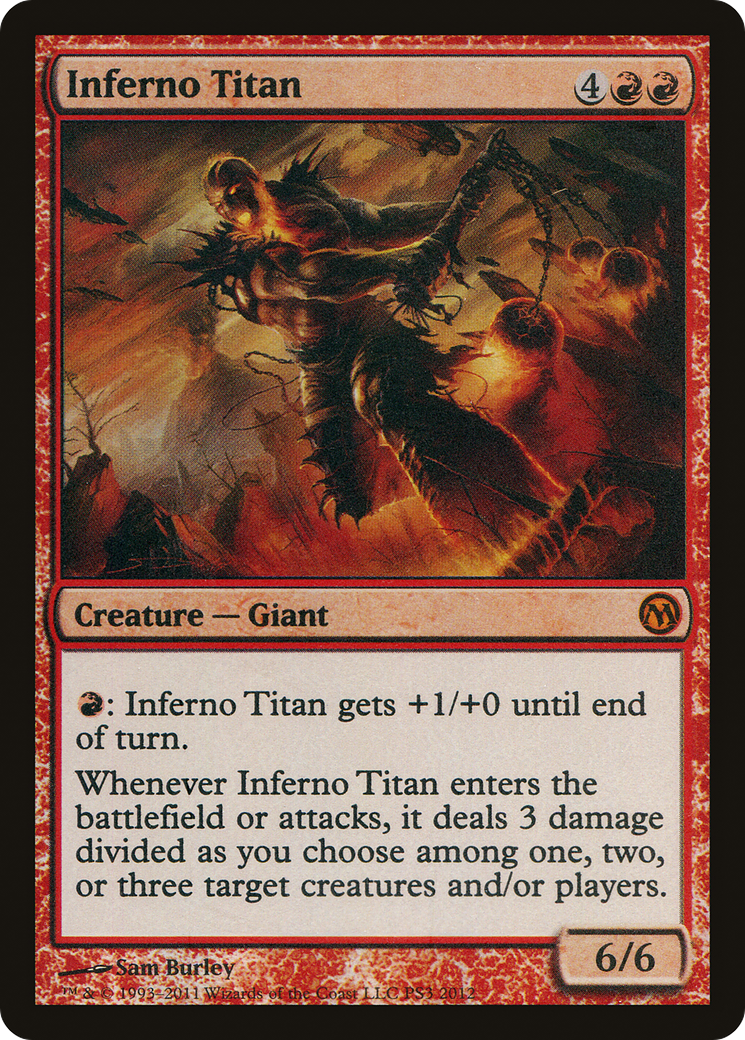 Inferno Titan (Duels of the Planeswalkers Promos) [Duels of the Planeswalkers Promos 2011]-1