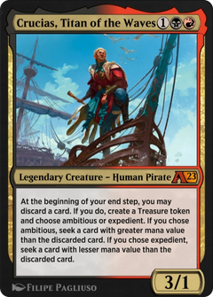 Crucias, Titan of the Waves (YBRO-018) - Alchemy: The Brothers' War-1