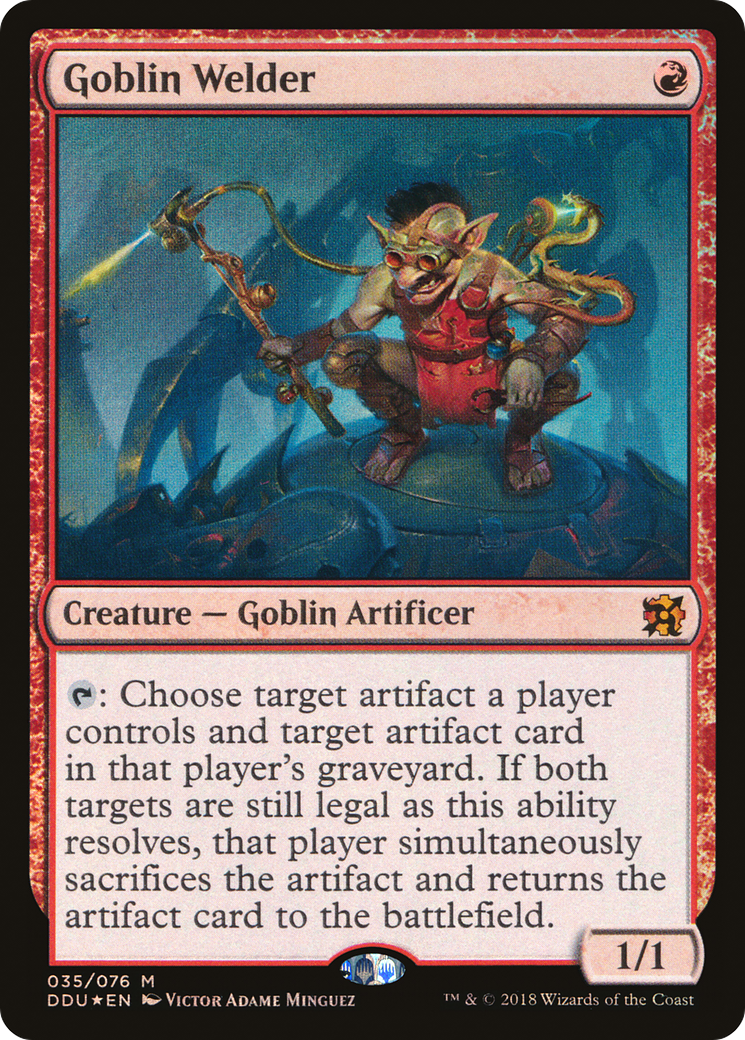 Goblin Welder [Duel Decks: Elves vs. Inventors]-1