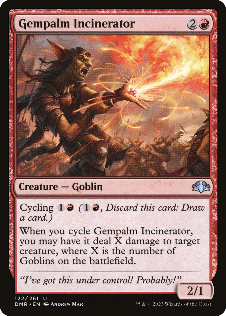 Gempalm Incinerator [Dominaria Remastered]-1