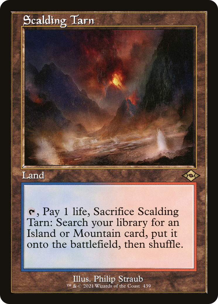 Scalding Tarn (Retro Frame) (MH2-439) - Modern Horizons 2 Etched Foil-1