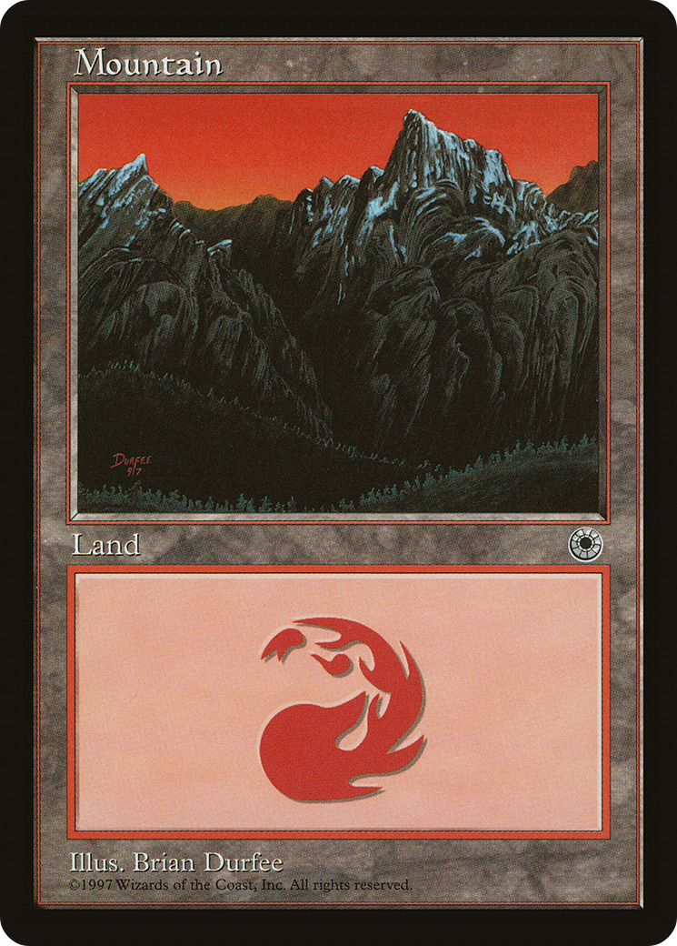 Mountain (9/7 Signature / Peak on Left) [Portal]-1