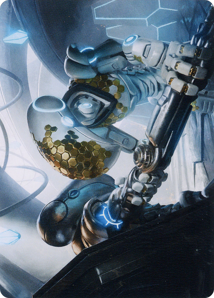 Myr Kinsmith // Myr Kinsmith (AONE-056) - Phyrexia: All Will Be One Art Series (Borderless)-3