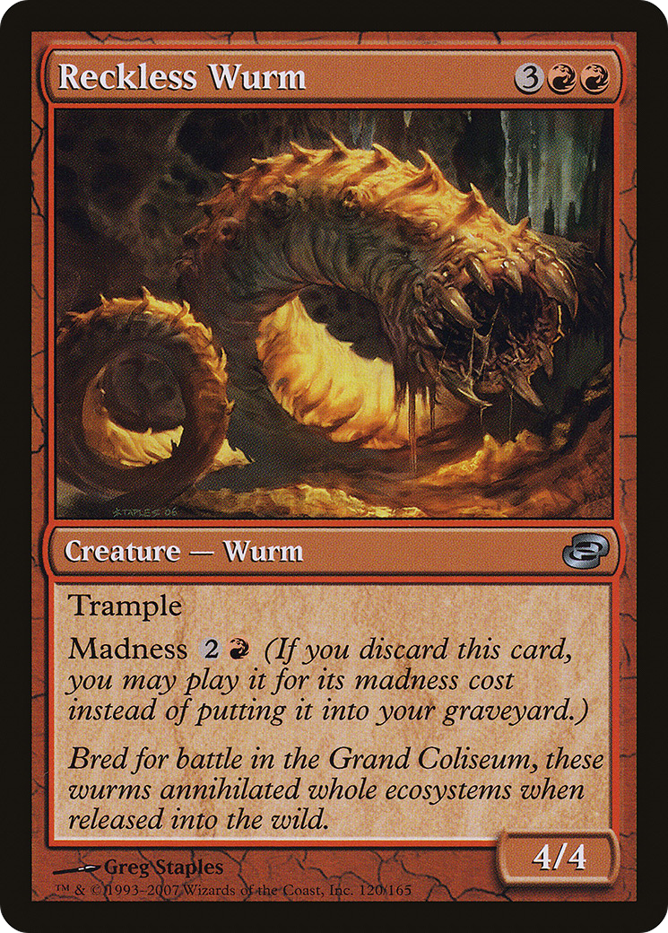 Reckless Wurm [Planar Chaos]-1