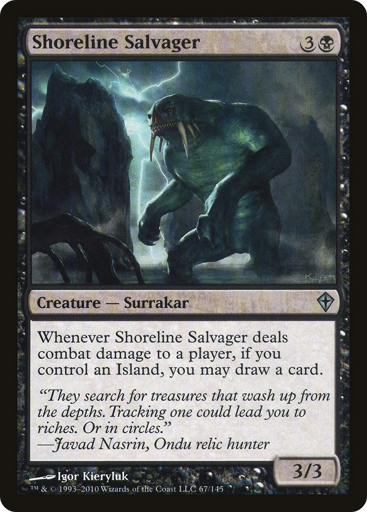 Shoreline Salvager [Worldwake]-1