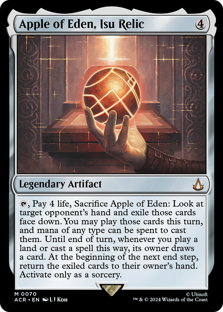 Apple of Eden, Isu Relic [Assassin's Creed]-1