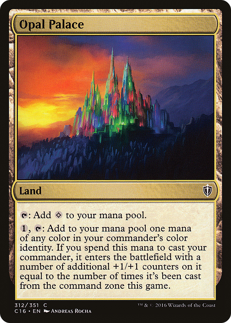 Opal Palace [Commander 2016]-1