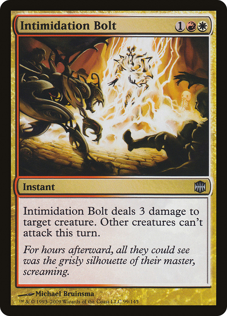 Intimidation Bolt [Alara Reborn]-1