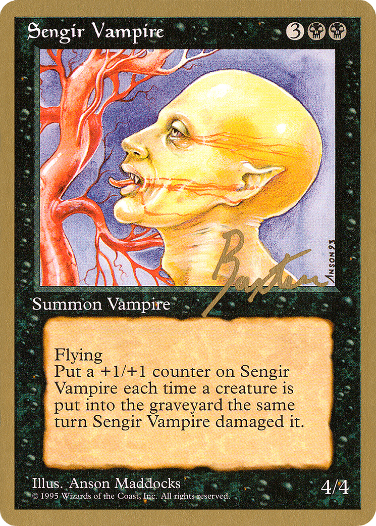 Sengir Vampire (George Baxter) [Pro Tour Collector Set]-1