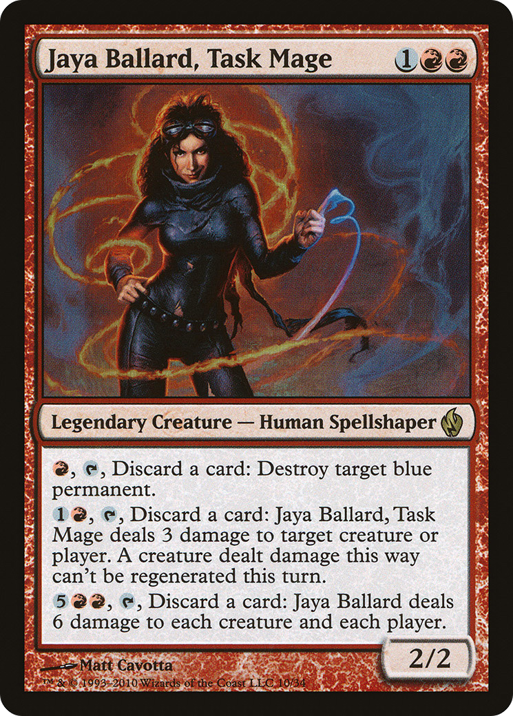 Jaya Ballard, Task Mage [Premium Deck Series: Fire and Lightning]-1