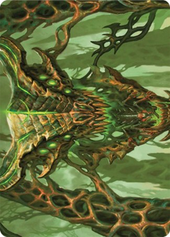 Colossal Dreadmask Art Card [Modern Horizons 3 Art Series]-1