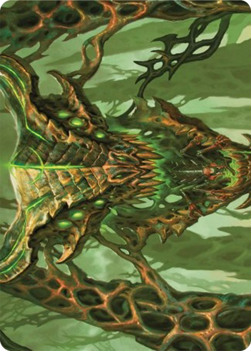 Colossal Dreadmask Art Card [Modern Horizons 3 Art Series]-1