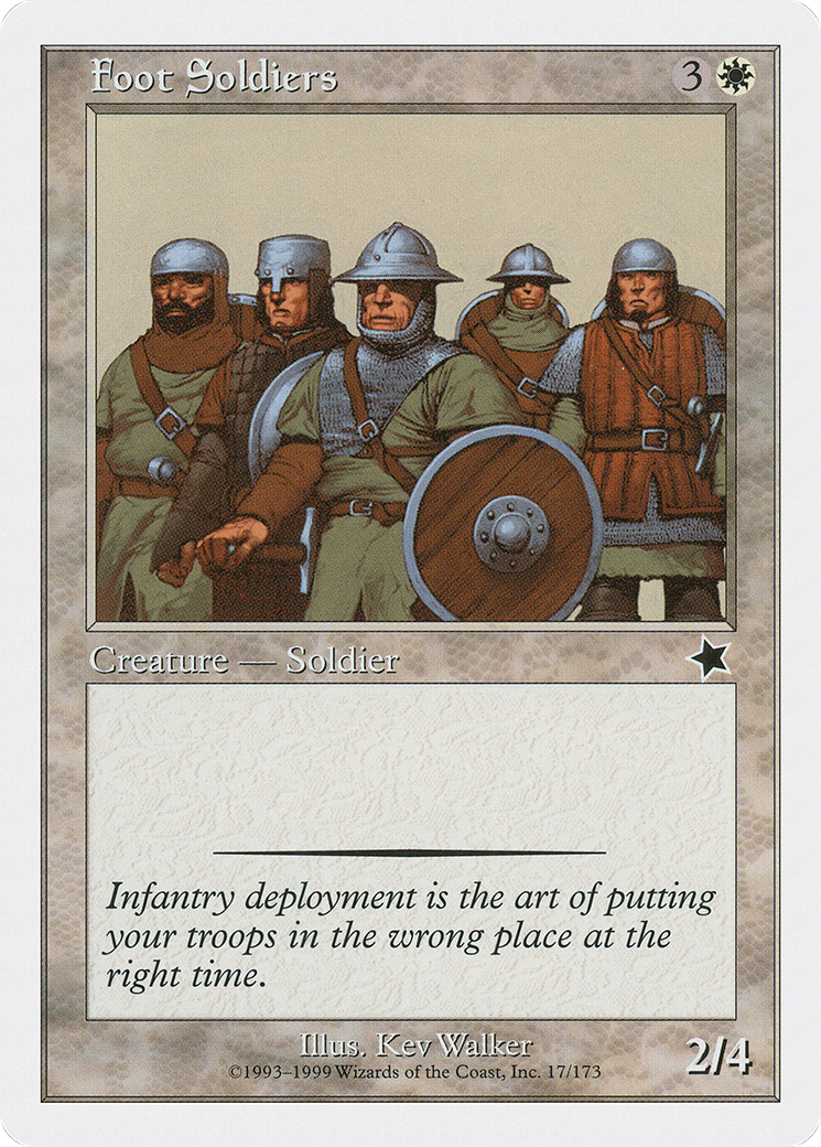 Foot Soldiers [Starter 1999]-1