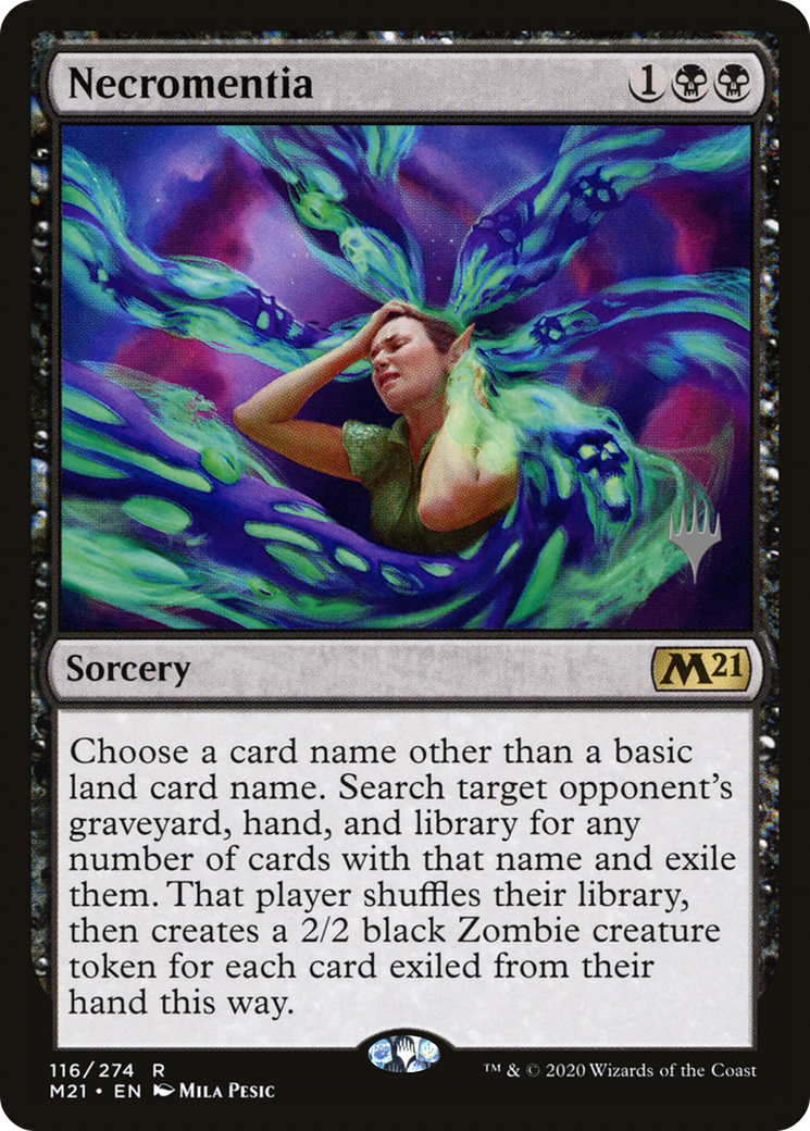 Necromentia (Promo Pack) [Core Set 2021 Promos]-1