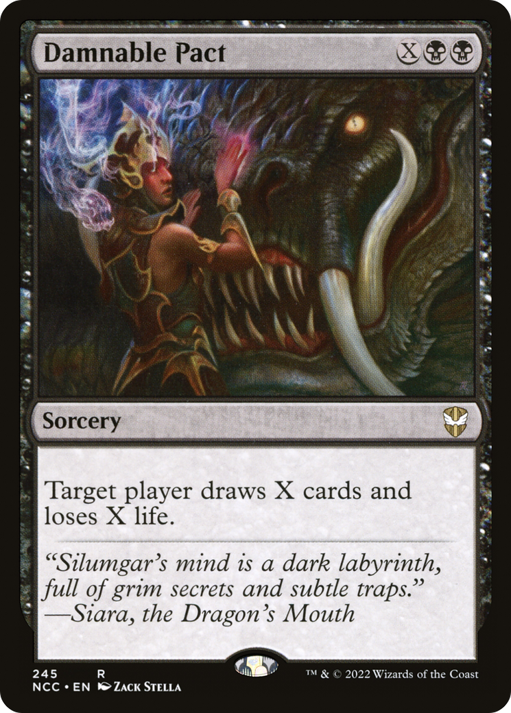 Damnable Pact [Streets of New Capenna Commander]-1