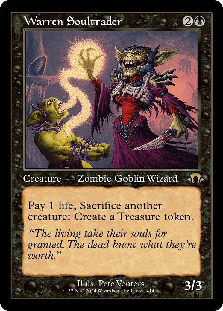 Warren Soultrader (Retro Frame) (MH3-414) - Modern Horizons 3 Foil-1