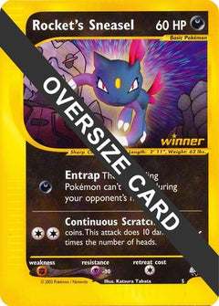 Rocket's Sneasel (5) (Jumbo Card) [Best of Promos]-1