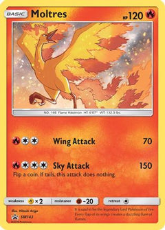 Moltres (SM143) [Sun & Moon: Black Star Promos]-1