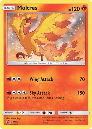 Moltres (SM143) [Sun & Moon: Black Star Promos]-1