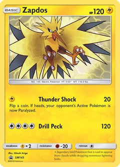 Zapdos (SM145) [Sun & Moon: Black Star Promos]-1