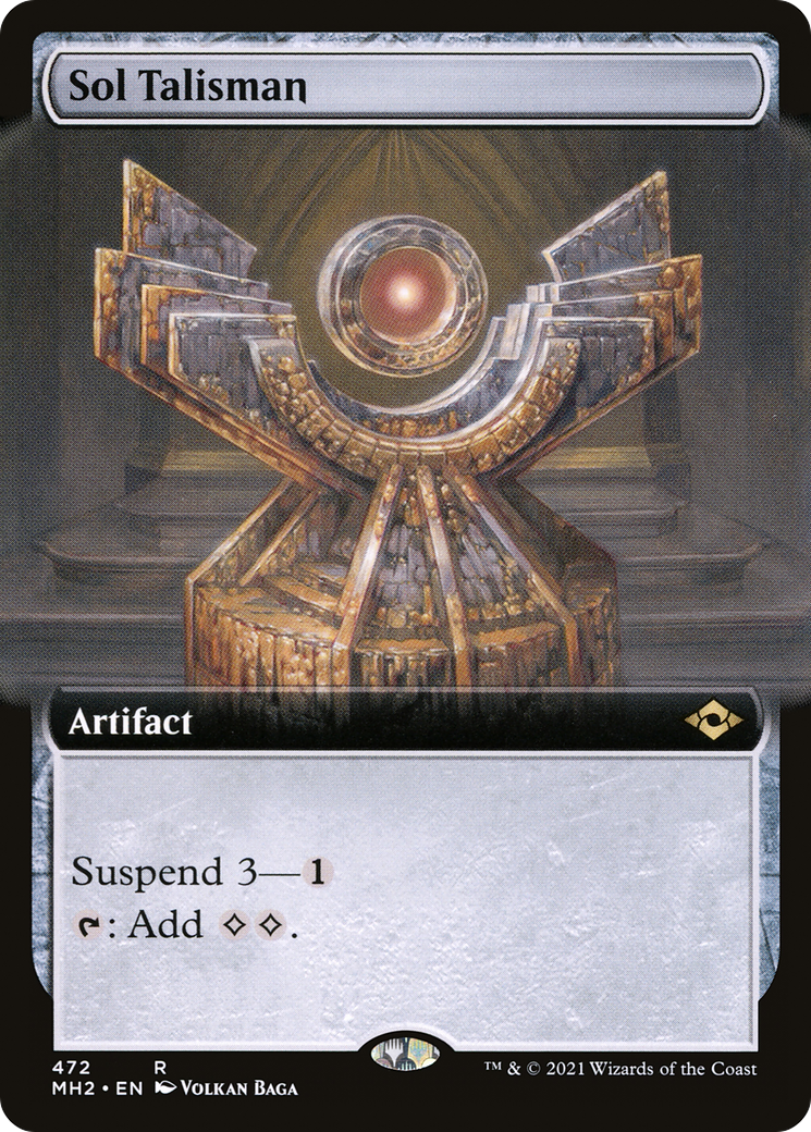 Sol Talisman (Extended Art) [Modern Horizons 2]-3