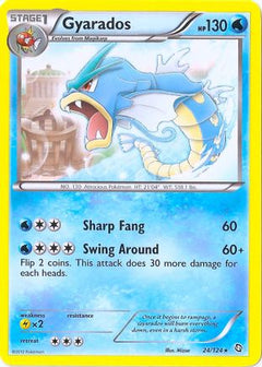 Gyarados (24/124) (Cosmos Holo) (Blister Exclusive) [Black & White: Dragons Exalted]-1