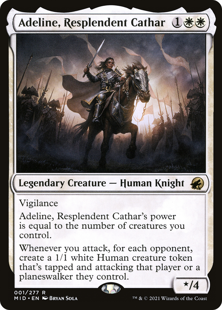 Adeline, Resplendent Cathar [Innistrad: Midnight Hunt]-1
