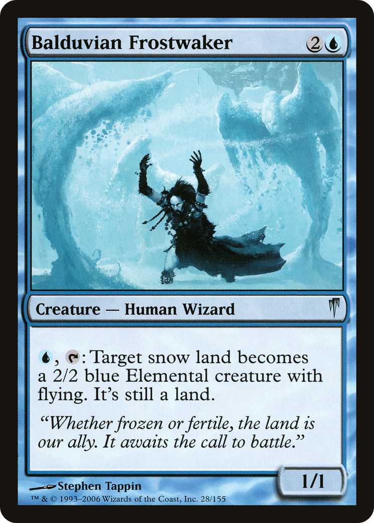 Balduvian Frostwaker [Coldsnap]-1