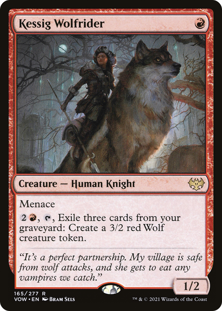 Kessig Wolfrider [Innistrad: Crimson Vow]-1
